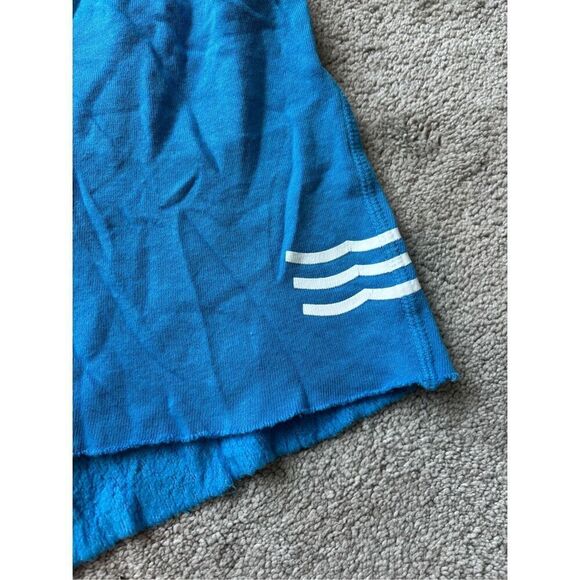 Sol Angeles Essential Cut off Shorts Sweatshorts , ocean blue, small, $114 B3 - Picture 5 of 7